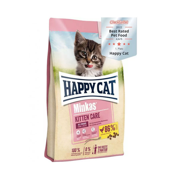 Hrana za mačiće Minkas Kitten 10kg Happy Cat 19KROHD000026