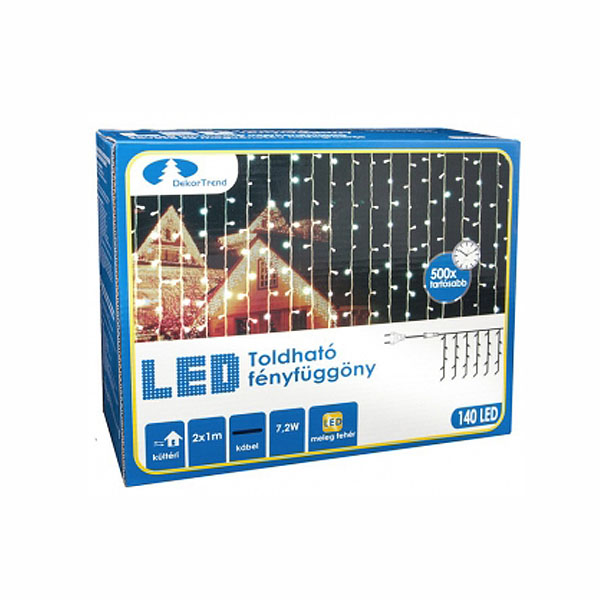 Novogodišnja rasveta kontakt LED svetleća zavesa KDK 010
