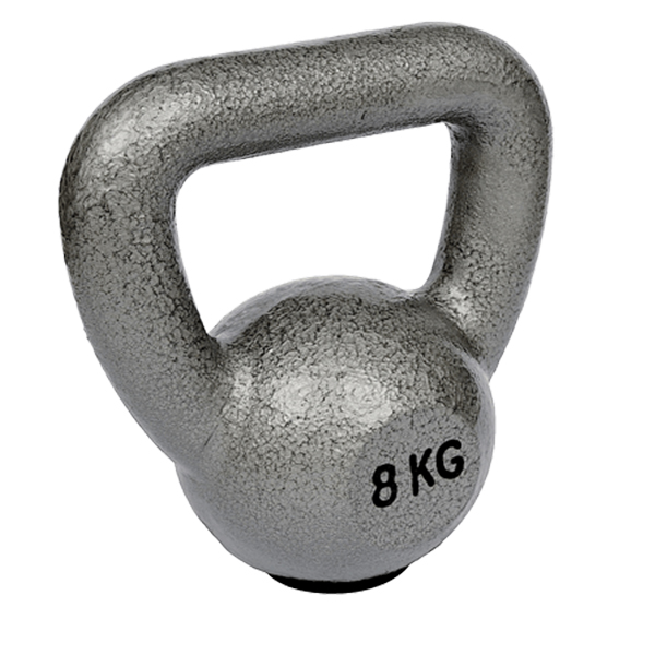 Rusko zvono Kettlebell 8kg grey Ring RX KETT-8