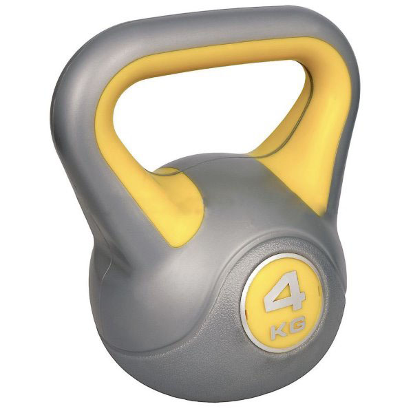 Rusko zvono Kettlebell 4 kg plastično Ring RX DB2819-4