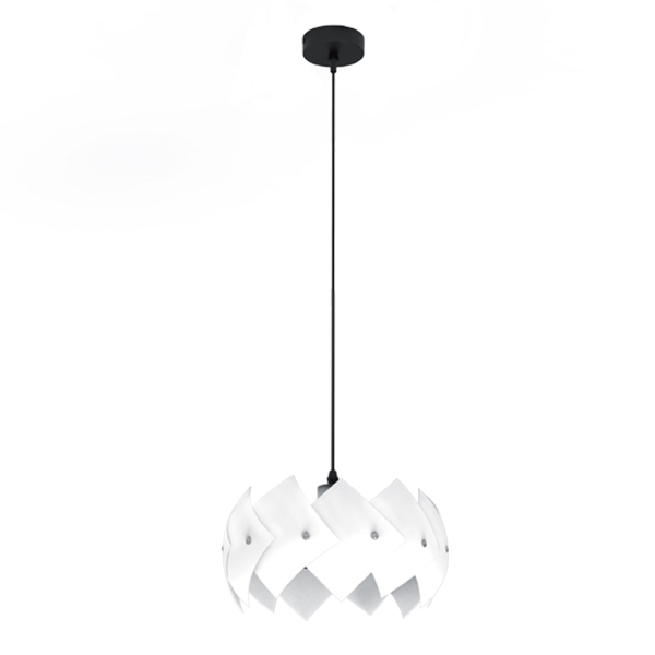 Visilica Rocco Pendant 1xE27 White Elmark 955ROCCO1/WH