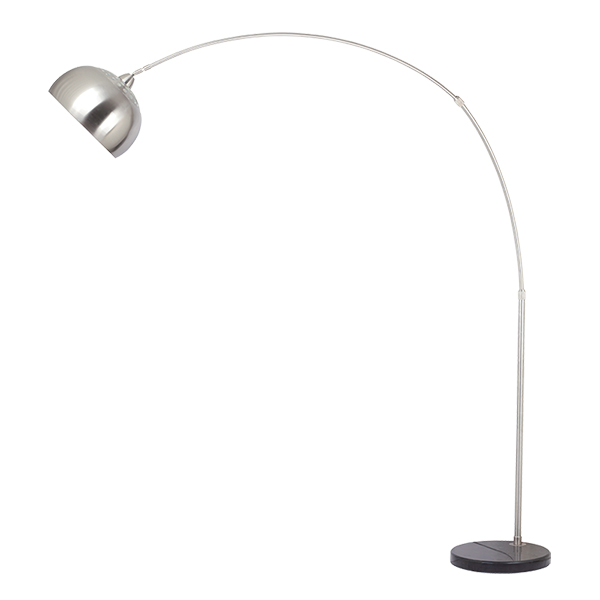 Podna lampa Roy 1XE27 Satin Nickel H2110MM Elmark 955ROY1F