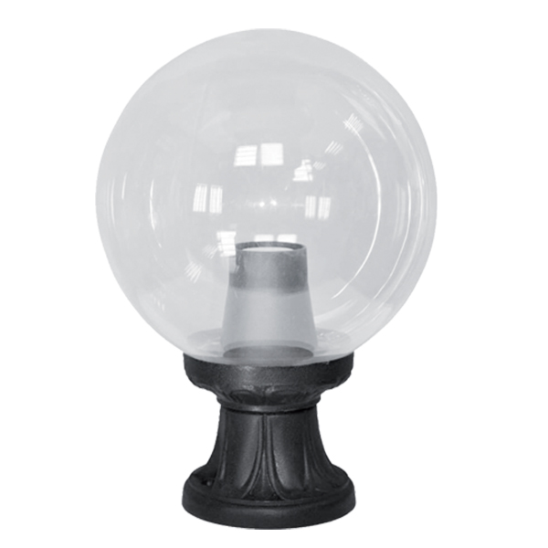 Podna svetiljka Globe 250 1XE27 IP55 700mm crna Elmark 96G250MF/BL