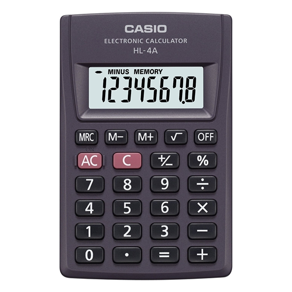 Kalkulator džepni HL4-A Casio CasHL4A