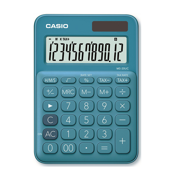 Kalkulator stoni MS 20 plavi Casio CasMS20BU