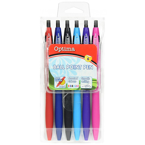 Hemijska olovka set Soft 521 1/6 Optima 100918