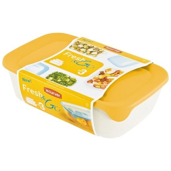 Set kutija za hranu Fresh And Go 3 kom Curver CU 08026-007