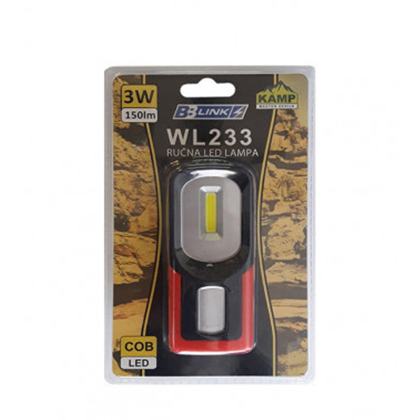 LED lampa ručna WL233 3W COB 35.0002