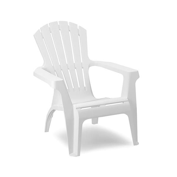 Plastična stolica Dolomiti bela Ipae 50825