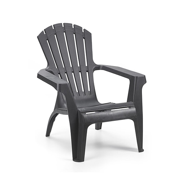 Plastična stolica Dolomiti crna Ipae 62933